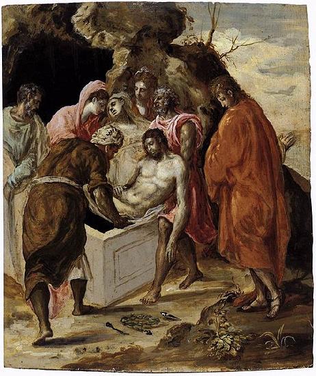 El Greco The Entombment of Christ